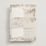 "forever and a day" - Belly Bands in Luxe Neutral by Design Lotus - Front