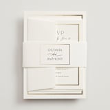 "Regal" - Belly Bands in Porcelain by Nicole Walsh - Front