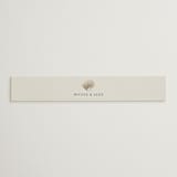 "Simple Seashell" - Belly Bands in Sand by Hannah Bowman - Assembled with Invitation