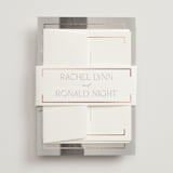 "Bellino" - Belly Bands in Snow by AK Graphics - Front