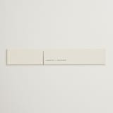 "Tuxedo" - Belly Bands in Black Tie by Carolyn Nicks - Assembled with Invitation