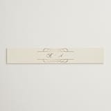 "Simple Art Nouveau" - Belly Bands in Cream by Katie Zimpel - Assembled with Invitation