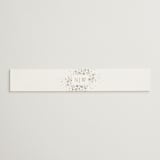 "Effervescent" - Belly Bands in Dove by Meggy Masters - Assembled with Invitation