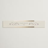 "Deco Nouveau" - Belly Bands in Vanilla by Lori Wemple - Assembled with Invitation