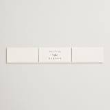 "Classic Elegance" - Belly Bands in Pearl by Nicole Walsh - Assembled with Invitation