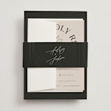 "The Arc" - Belly Bands in Truffle by Vera Lim - Front