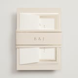 "Soleil" - Belly Bands in Latte by Kristie Kern - Front