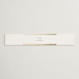 "Defined" - Belly Bands in Snow by mo kelley - Assembled with Invitation