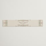 "Ornate Elegance" - Belly Bands in Ivory by Maria Hilas-Louie - Assembled with Invitation