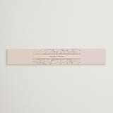 "Deco Band" - Belly Bands in Blush by Kindred Fields - Assembled with Invitation