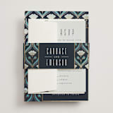 "Deco pattern" - Belly Bands in Cote d'azur by Ana de Sousa - Front