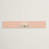 "Nouveau Frame" - Belly Bands in Sage by GeekInk Design - Assembled with Invitation