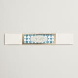 "Knightsbridge" - Belly Bands in Sky by Jackie Crawford - Assembled with Invitation