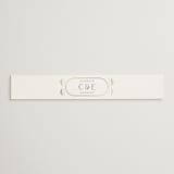 "Gilded nouveau frame" - Belly Bands in Ivory by Ana de Sousa - Front
