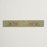 "Radiant Botany" - Belly Bands in Mint by Simona Camp - Front