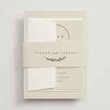 "Branched" - Belly Bands in Almond by Brianne Larsen - Front