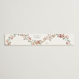 "Sweeping Vine" - Belly Bands in Dusty Rose by Itsy Belle Studio - Assembled with Invitation