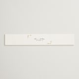 "Courtyard" - Belly Bands in Lily by Owl and Toad - Assembled with Invitation