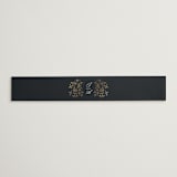 "Regency Grace" - Belly Bands in Onyx by Ana de Sousa - Assembled with Invitation