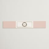 "Blooming Vine" - Belly Bands in Blush by Susan Moyal - Assembled with Invitation