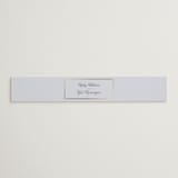 "Flowering Vine" - Belly Bands in Bluebell by Everett Paper Goods - Assembled with Invitation