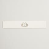 "Gold Crest" - Belly Bands in Ivory by Mansi Verma - Assembled with Invitation
