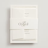 "Fineline" - Belly Bands in Spun Sugar by Jessica Williams - Front