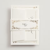 "Lake Como" - Belly Bands in Diamond by Kate Ahn - Front