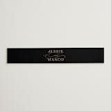 "Black Tie Affair" - Belly Bands in Onyx by Hooray Creative - Assembled with Invitation