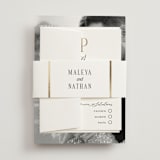 "Magazine" - Belly Bands in Lace by Kaydi Bishop - Front