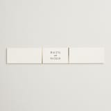 "Magazine" - Belly Bands in Lace by Kaydi Bishop - Assembled with Invitation
