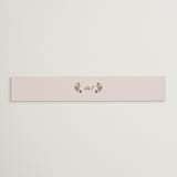 "Together in Bloom" - Belly Bands in Wisteria by Monika Konieczna - Assembled with Invitation