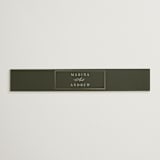 "refined" - Belly Bands in Deep Olive by Nicole Walsh - Assembled with Invitation