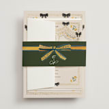 "Tuileries" - Belly Bands in Golden by Claudia Orengo - Front