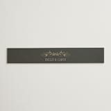 "Emilie" - Belly Bands in Noir by Randi Cirelli - Detail