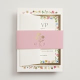 "Bright Garden" - Belly Bands in Garden by Yaling Hou Suzuki - Front