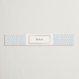 "Aurelia" - Belly Bands in Dusty Blue by Janean Hinger - Detail