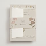 "Parisian Garden" - Belly Bands in Petal by Nicoletta Savod - Front