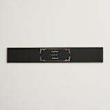 "Majesty" - Belly Bands in Onyx by Nicoletta Savod - Detail