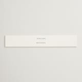 "Au Jardin" - Gloss-Press® Belly Bands in Opal by Rochelle Renee - Assembled with Invitation