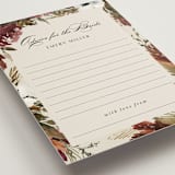 "poetique" - Bridal Shower Insert Cards in Autumn by Kate Ahn - Detail