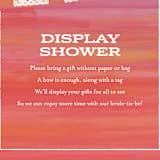 "Bridal Fiesta" - Bridal Shower Insert Cards in Aqua by Laura Moyer - Detail