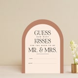 "Shower arch" - Bridal Shower Insert Cards in Desert by Creo Study - Front