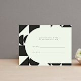 "Milano" - Bridal Shower Insert Cards in Clay by Paden Gillette - Front