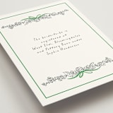 "Tied Bouquet" - Bridal Shower Insert Cards in Lawn by mo kelley - Detail