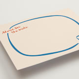 "Minimal bow" - Bridal Shower Insert Cards in Wave by Creo Study - Detail