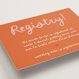 "Cin cin" - Bridal Shower Insert Cards in Verona by Stephanie Heinrich Godbout - Detail