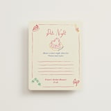 "Heights of Love" - Bridal Shower Insert Cards in Fruitcake by Sarah Rosenthal - Front