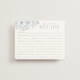 "Wild Roses" - Bridal Shower Insert Cards in Nova by Kristen Smith - Front