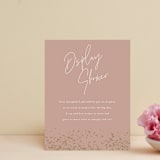 "showers" - Bridal Shower Insert Cards in Sand by JoAnn Jinks - Front